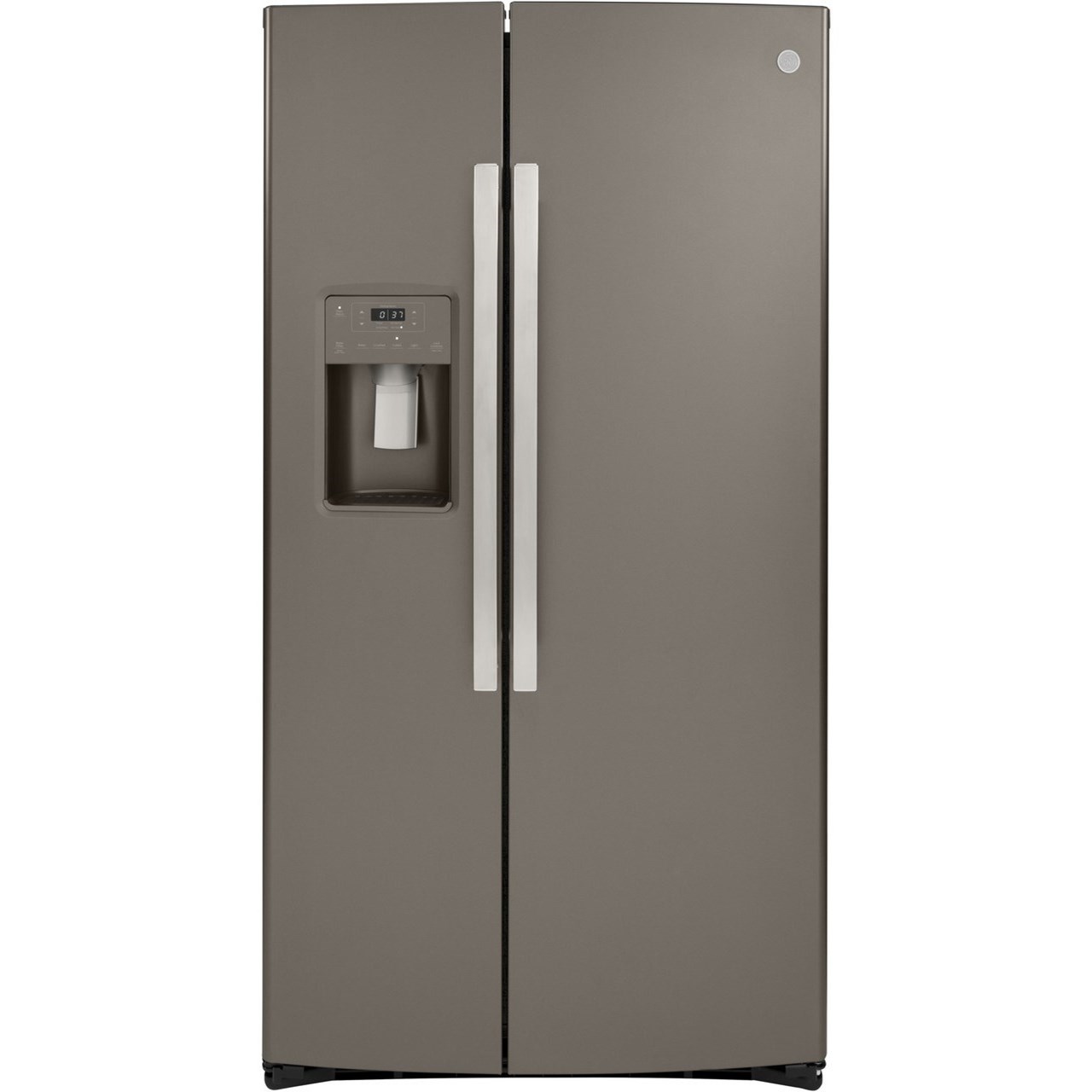 GE Series Side-By-Side Refrigerators GEÂ® 21.8 Cu. Ft. Side-By-Side  Refrigerator