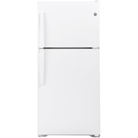 GE Appliances GTS22KGNRWW GE® 21.9 Cu. Ft. Top-Freezer