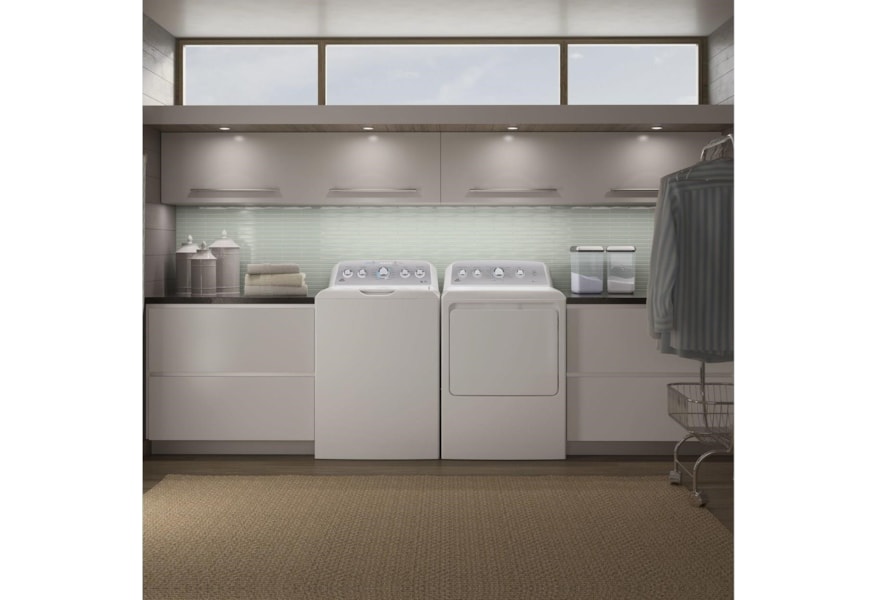 Ge Appliances Gtw500asnws Ge 4 6 Cu Ft Capacity Washer With Stainless Steel Basket Furniture And Appliancemart Washers Top Load