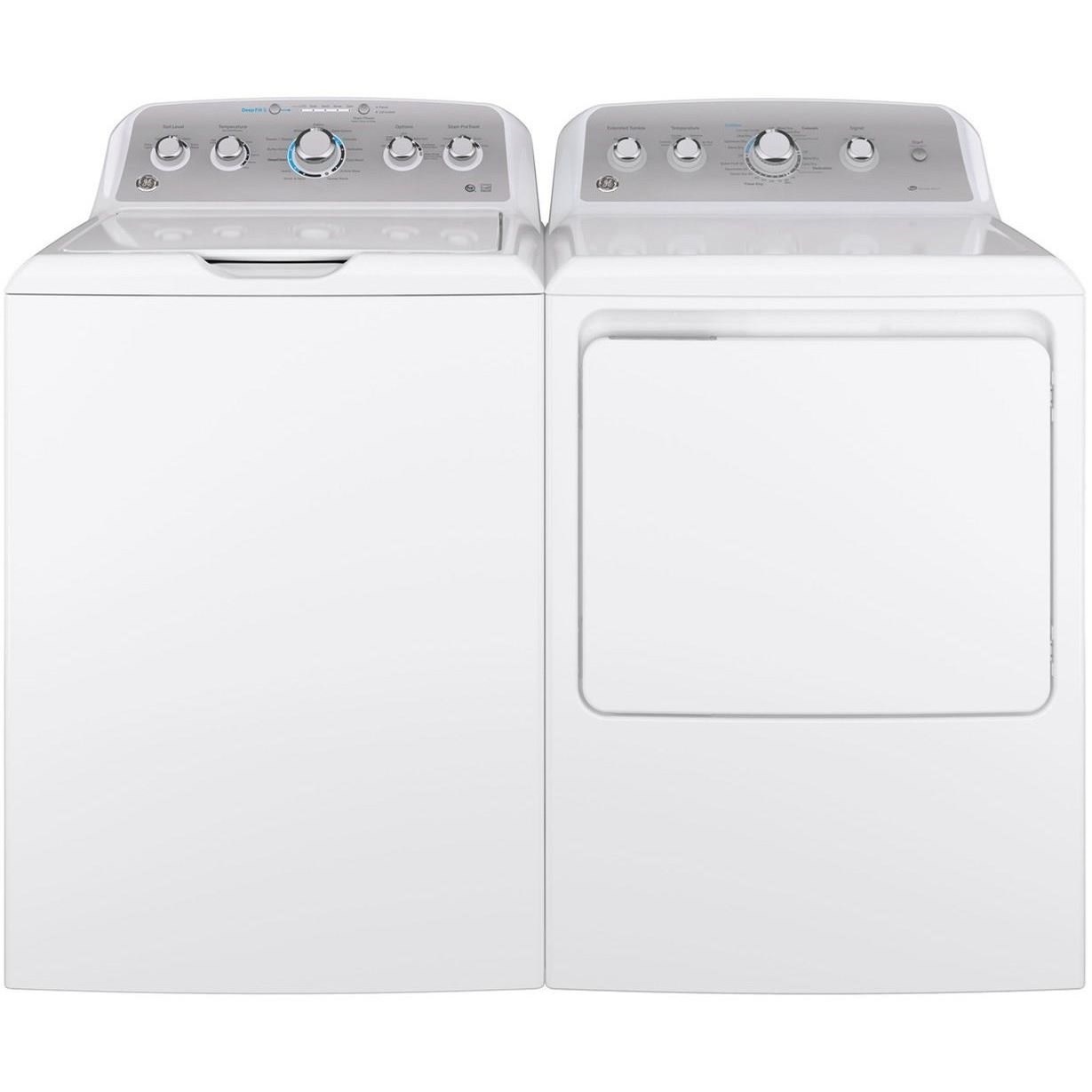 Ge Appliances Gtw500asnws Ge 4 6 Cu Ft Capacity Washer With Stainless Steel Basket Furniture And Appliancemart Washers Top Load
