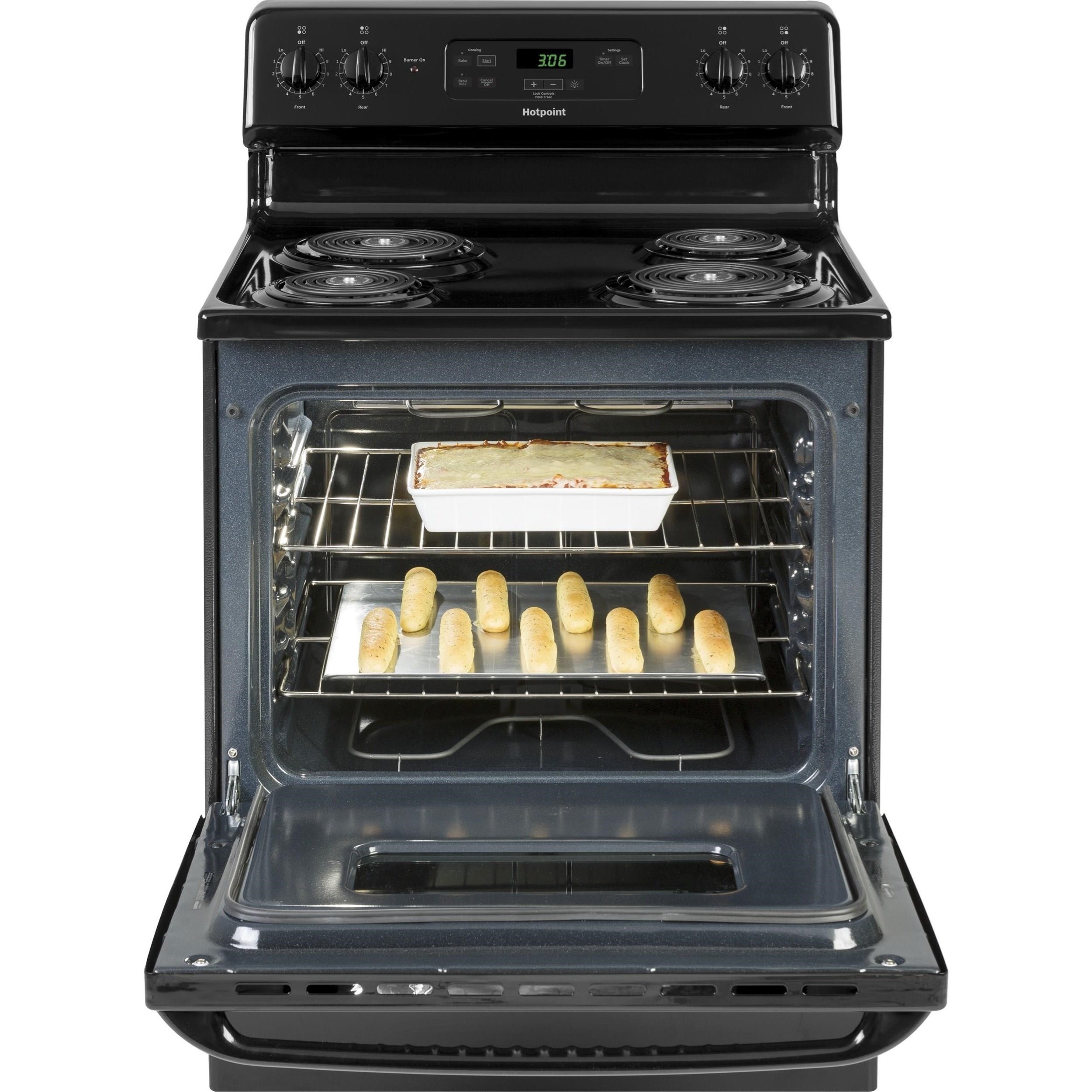 GE Appliances RBS360DMBB Hotpoint® 30 Free-Standing Standard Clean  Electric Range | Furniture and ApplianceMart | Ranges - Electric:  Freestanding