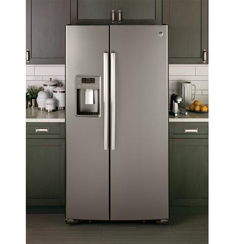 Ge Appliances 22 5 Cu Ft Side By Side Refrigerator Jordan S