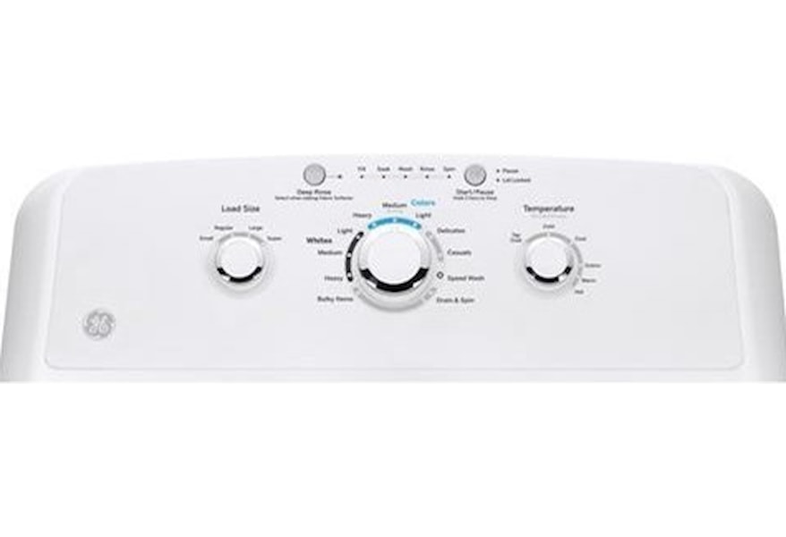 Ge Appliances Gtw330askww 3 8 Doe Cu Ft Capacity Washer With Stainless Steel Basket Furniture And Appliancemart Washers Top Load