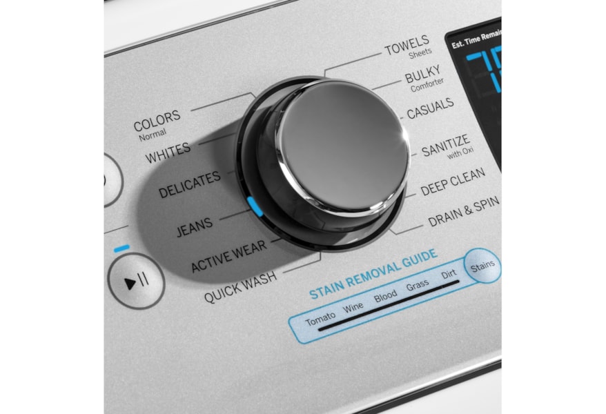 Ge Appliances 4 6 Cu Ft Capacity Washer With Flexdispense Vandrie Home Furnishings Washers Top Load