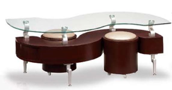 decorative glass table