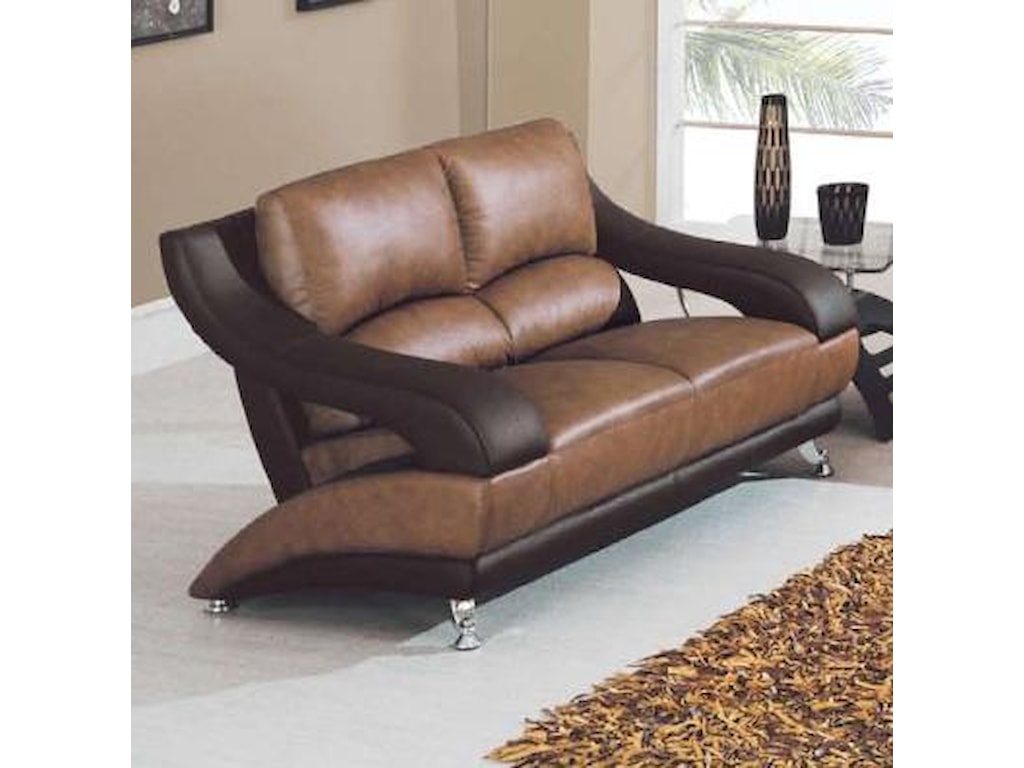 Global Furniture 928Contemporary Love Seat