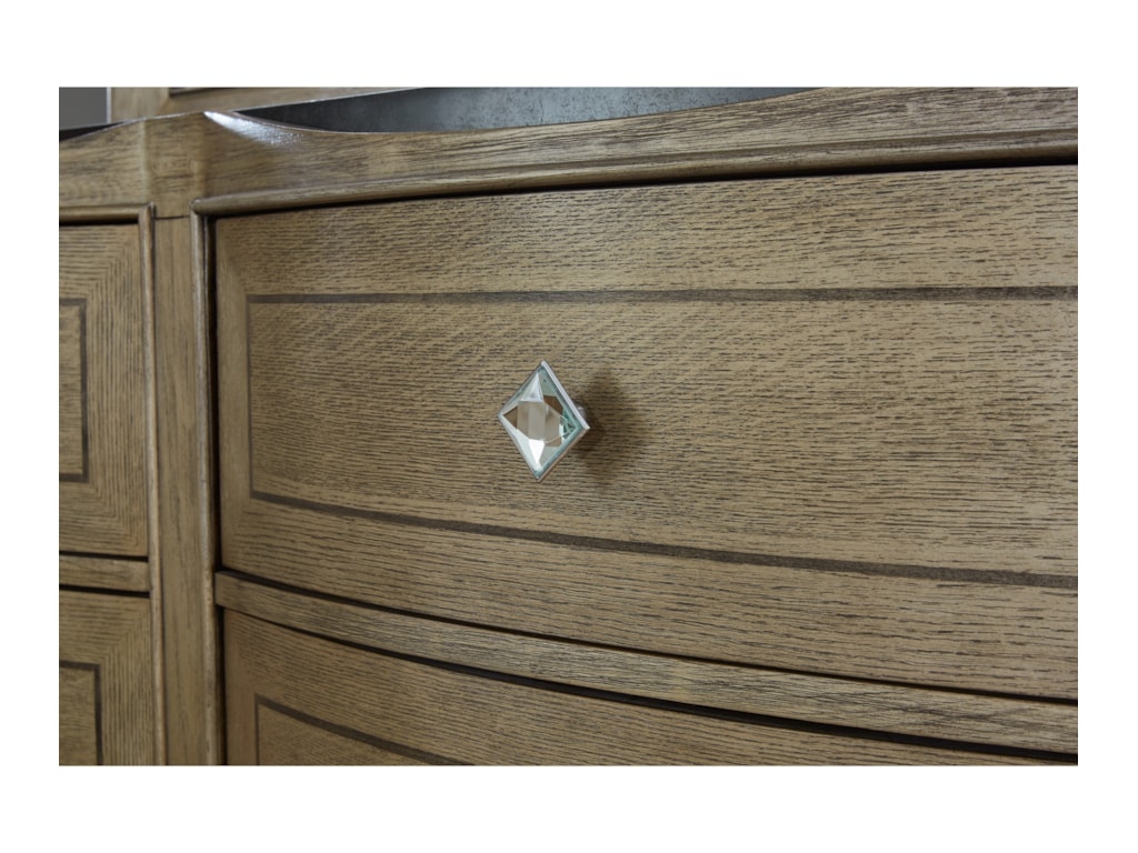 Global Furniture Athena Transitional French Country 6 Drawer