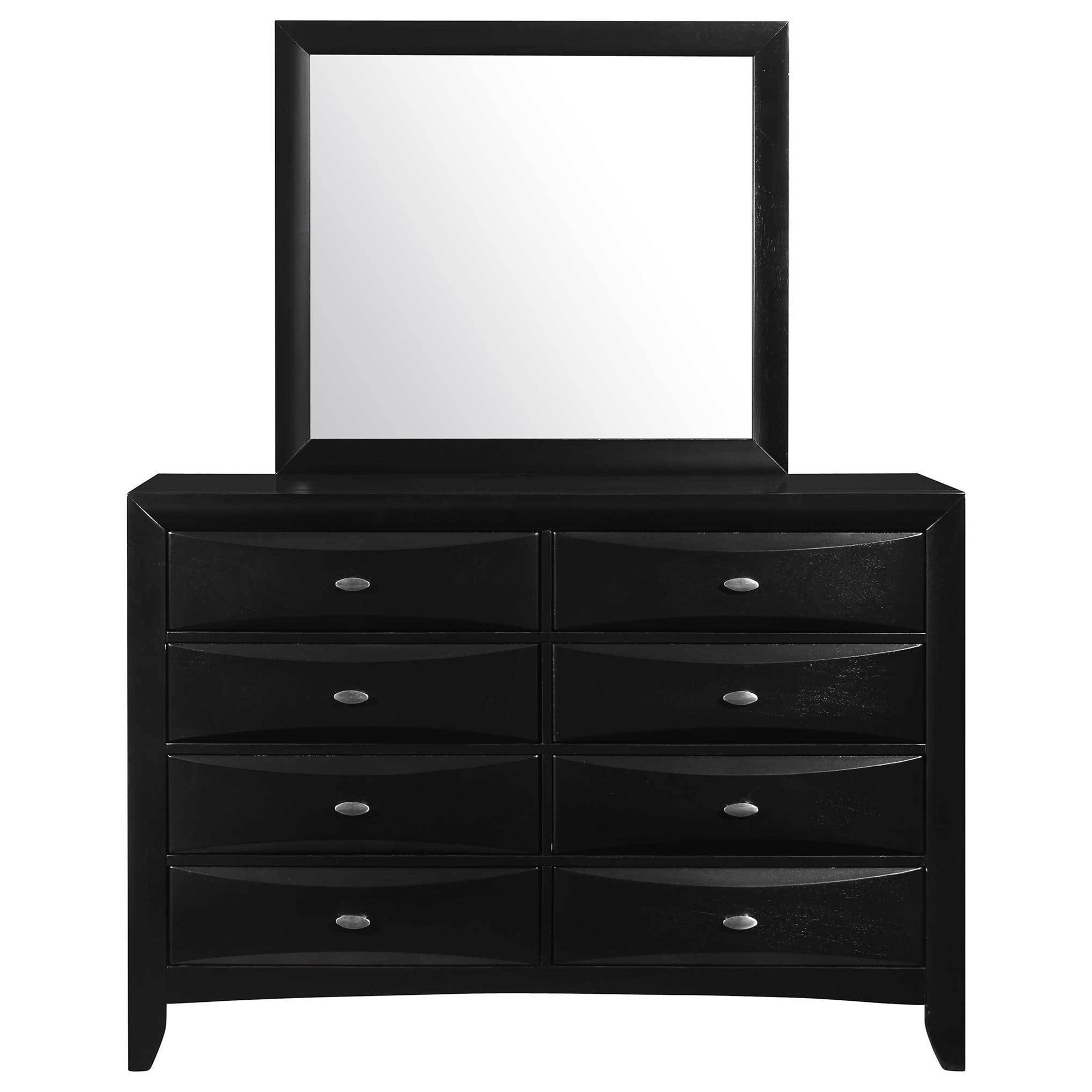 Global Furniture Linda Eight Drawer Dresser And Mirror Set Value