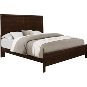 Global Furniture Lucas Lucas Brown Kb Casual King Bed Corner