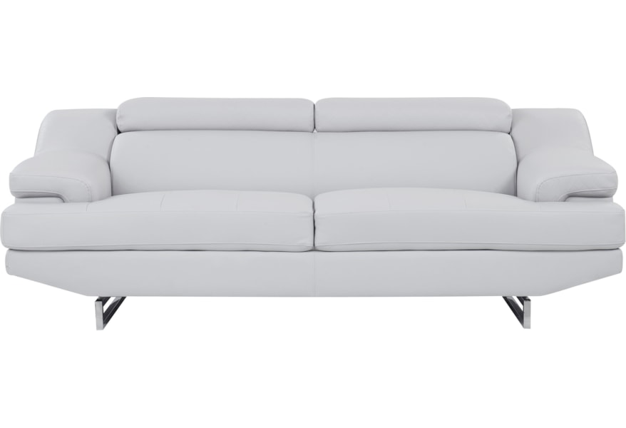 Global Furniture Natalie Contemporary Sofa With Adjule Furniture Natalie Contemporary Sofa