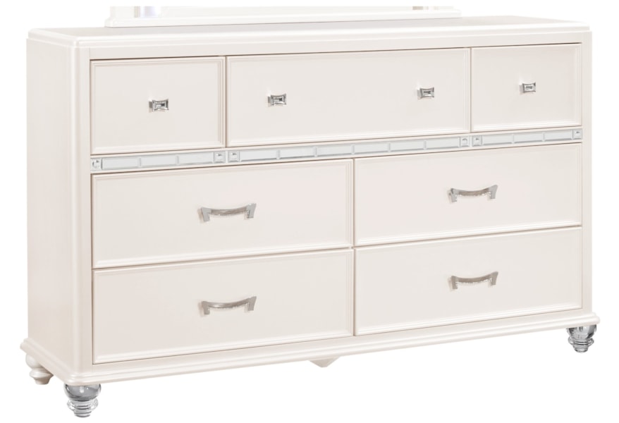 Global Furniture Sofia Sofia Pearl White D Al Glam 6 Drawer Dresser With Felt Lined Top Drawers Corner Furniture Dressers Global Furniture Sofia Sofia Pearl White D Al Glam 6 Drawer Dresser With Felt Lined Top Drawers Corner Furniture Dressers
