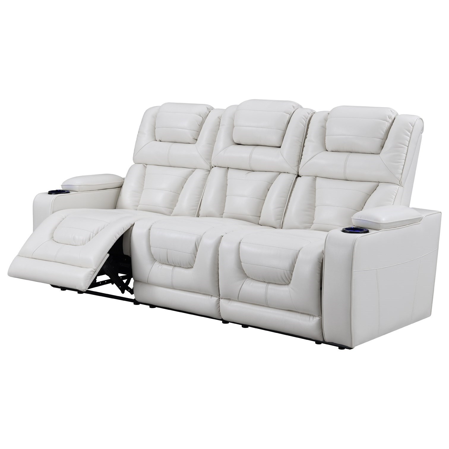 Global Furniture U1877 Contemporary Power Reclining Sofa With