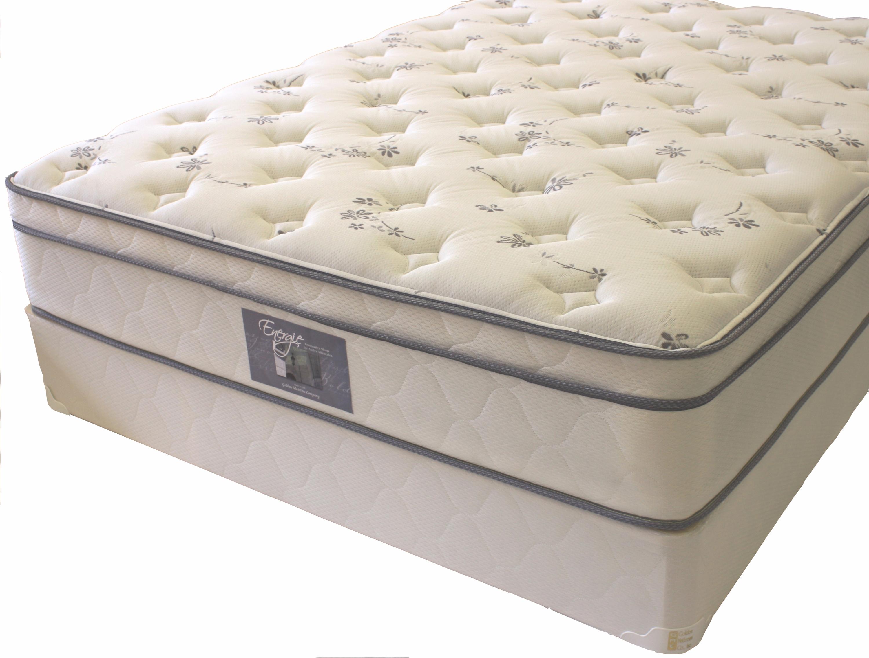 Golden Mattress Company Energie Queen Euro Top Mattress Dream