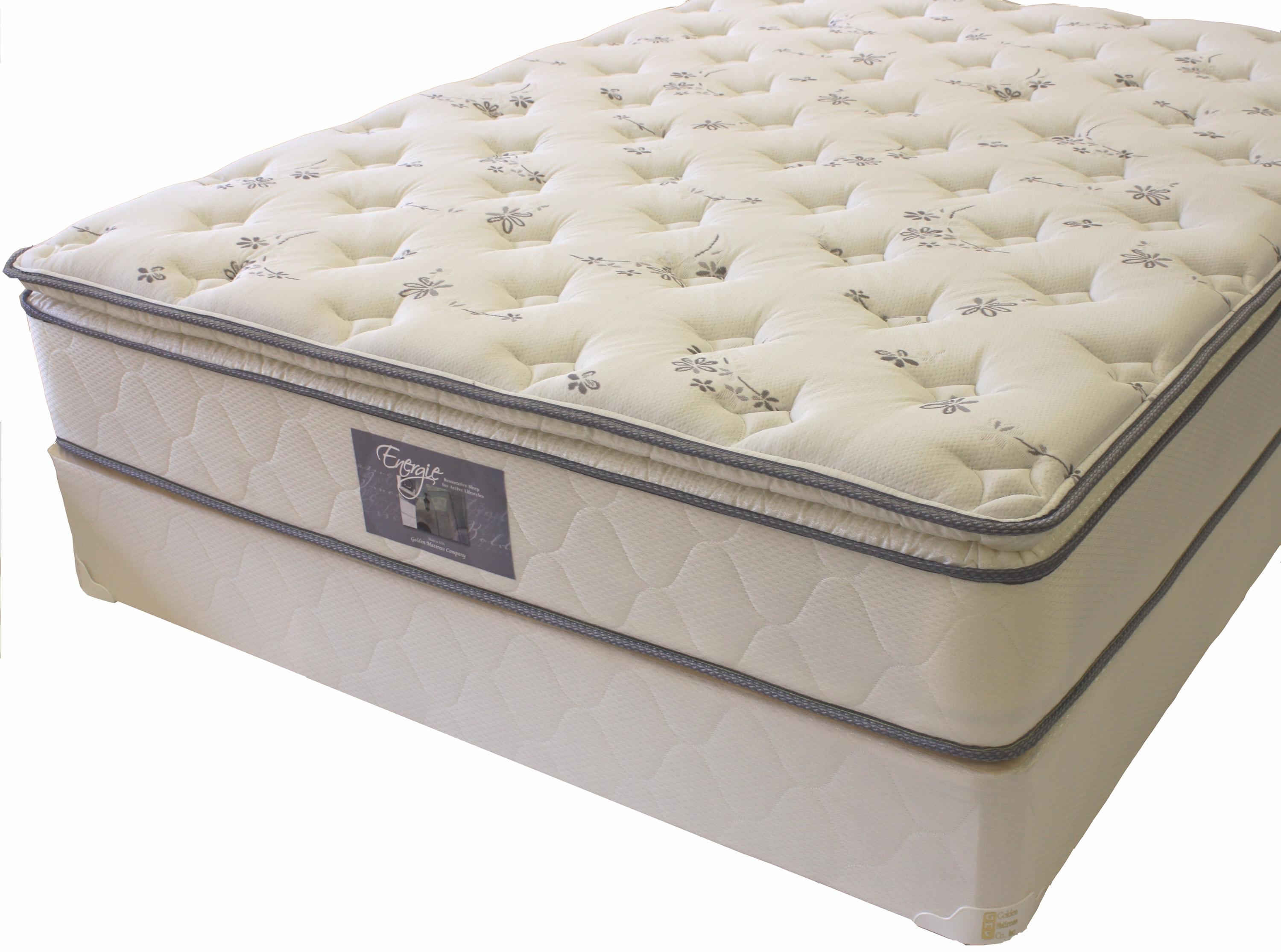 Golden Mattress Company Energie Queen Pillow Top Mattress And Foundation Dream Home Interiors Matt Mattress And Box Spring