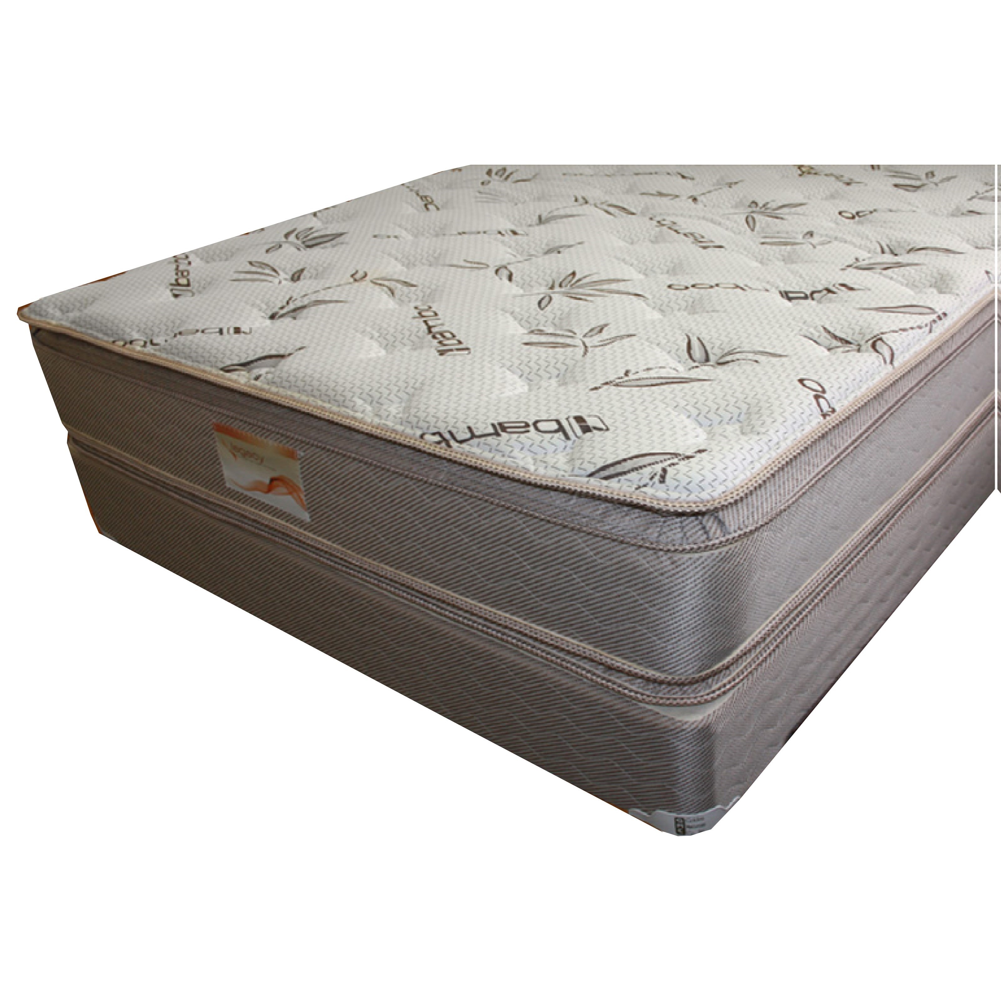 Golden Mattress Company Legacy Iv Double Sided Pt Queen Two Sided Pillow Top Mattress And 9 Wood Foundation Dream Home Interiors Mattress And Box Spring Sets