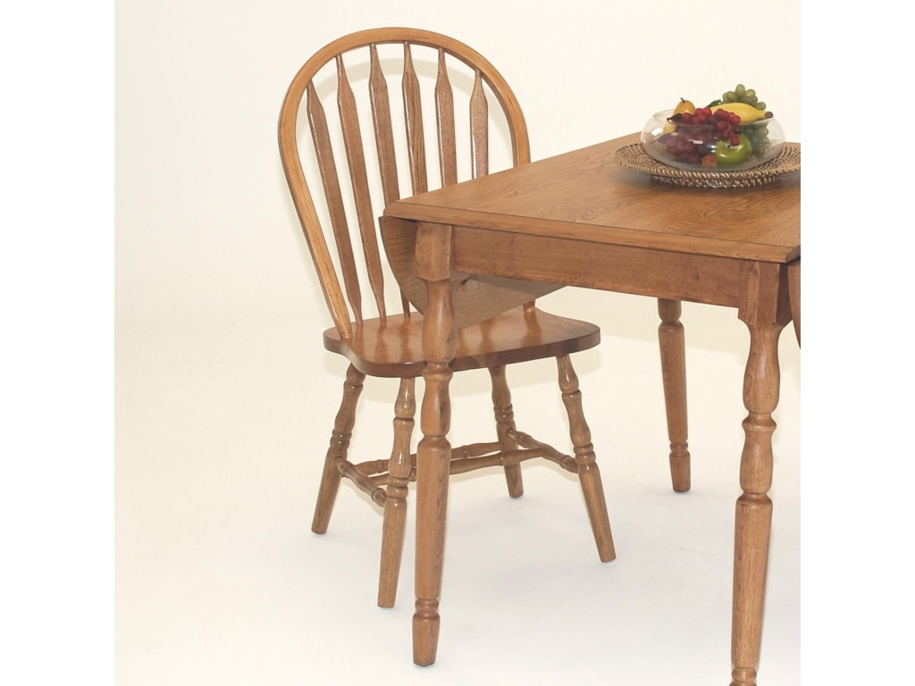GS Furniture Classic OakArrowback Side Chair