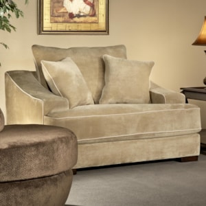 Fairmont Designs Cooper Comfortable Lounge Chair In Casual Style Dream Home Interiors Upholstered Chairs