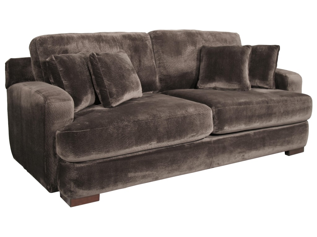 Riviera 668 Comfortable Sofa Sleeper With Plush Cushions And Contemporary Style By Fairmont Designs At Dream Home Furniture