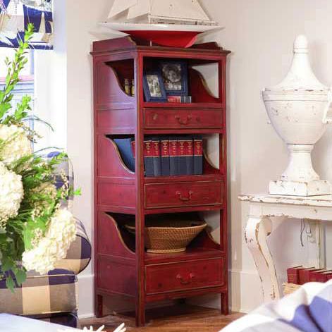 Habersham Occasional Tables Adova Etagere With 3 Drawers Sprintz