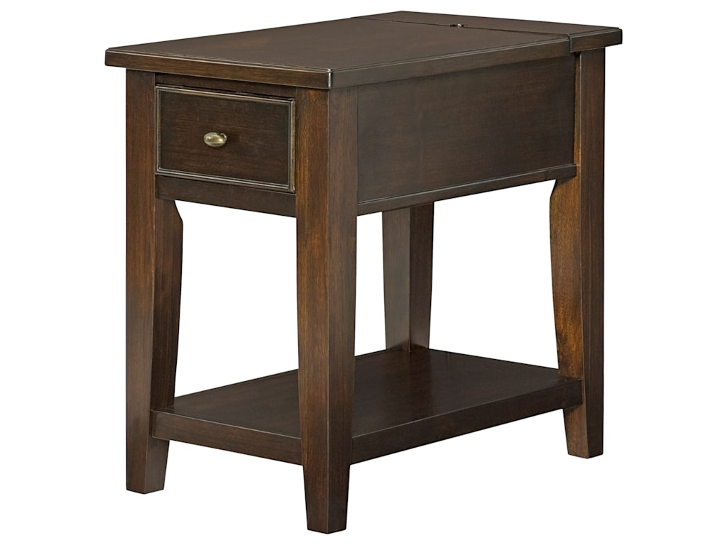 Hammary Boulevard Charging Chairside Table With Built In Usb Hammary Boulevard Charging Chairside Table With Built In Usb