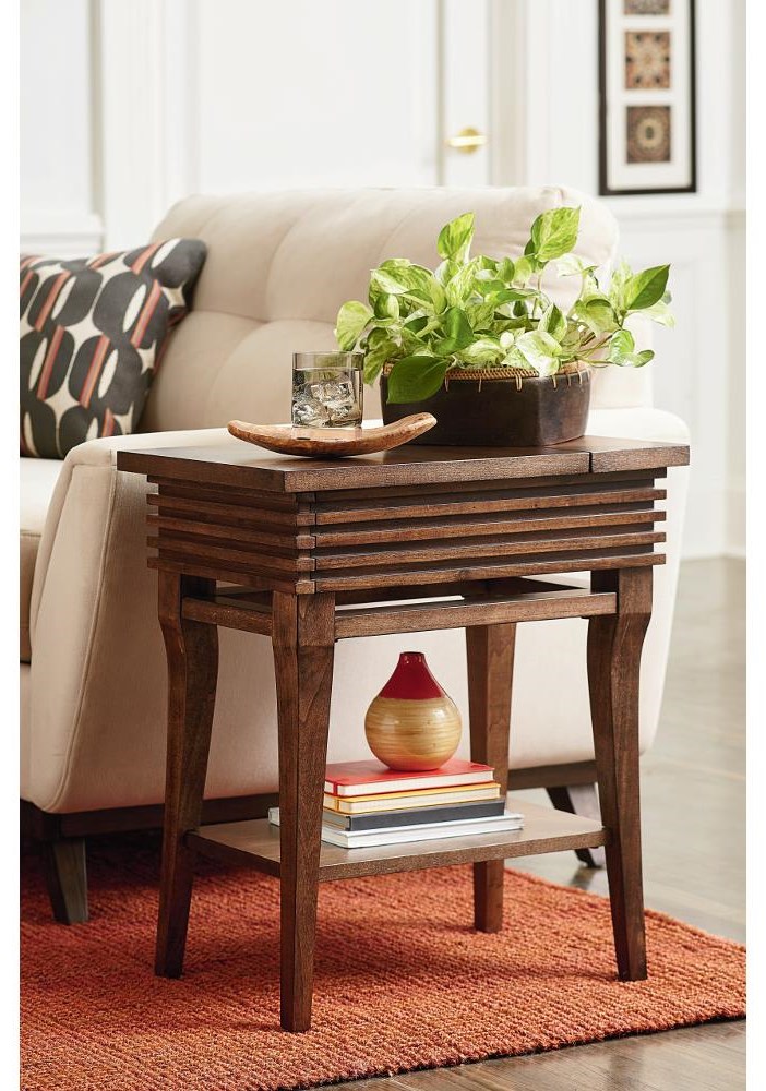 Hammary Groovy Chairside Table Homeworld Furniture End Tables