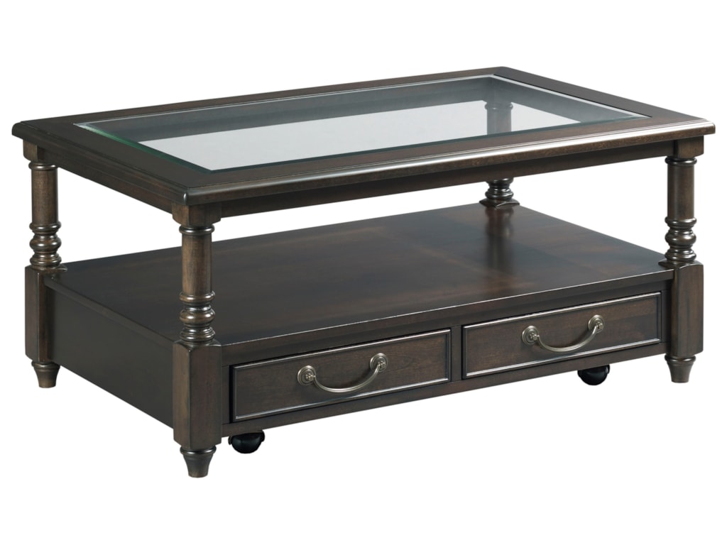 Hamilton Small Rectangular Tail Table With Casters And Two Hamilton Small Rectangular Tail Table With Casters And Two Drawers