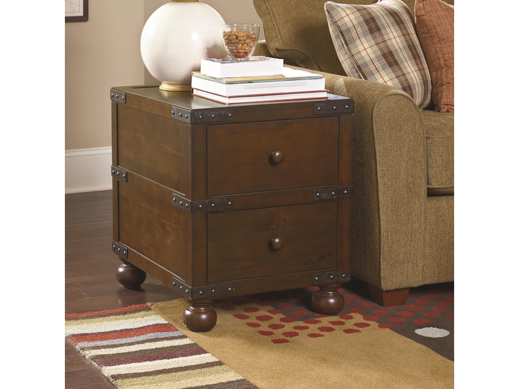 Hammary Hidden TreasuresTrunk End Table