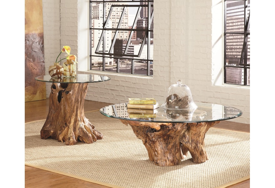 Hammary Hidden Treasures Root Ball End Table Jordan S Home Furnishings End Tables