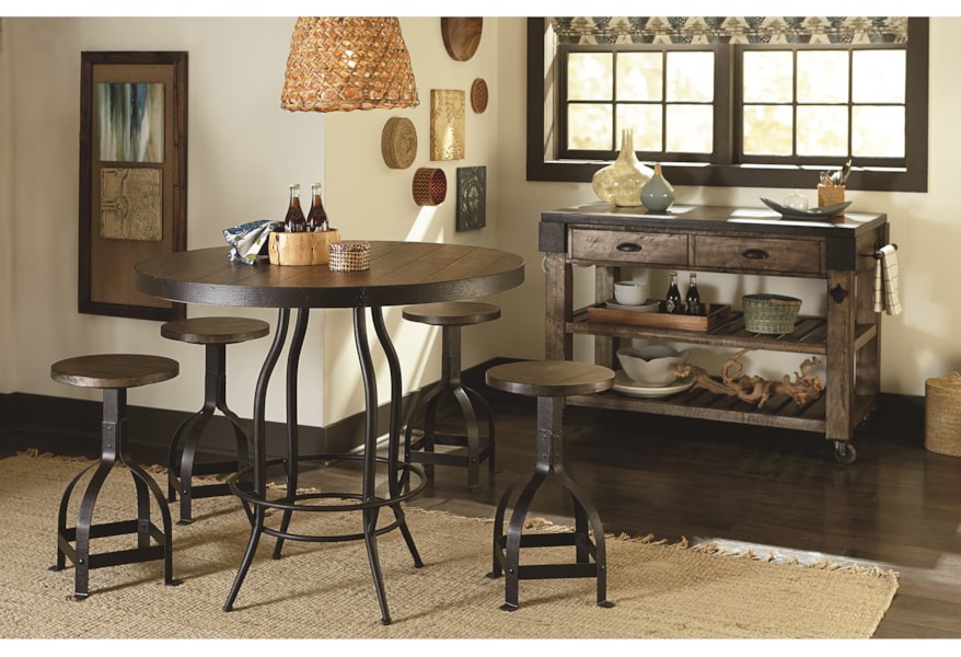 Table Trends Hidden Treasures Storage Kitchen Island With Granite Top Sprintz Furniture Kitchen Islands