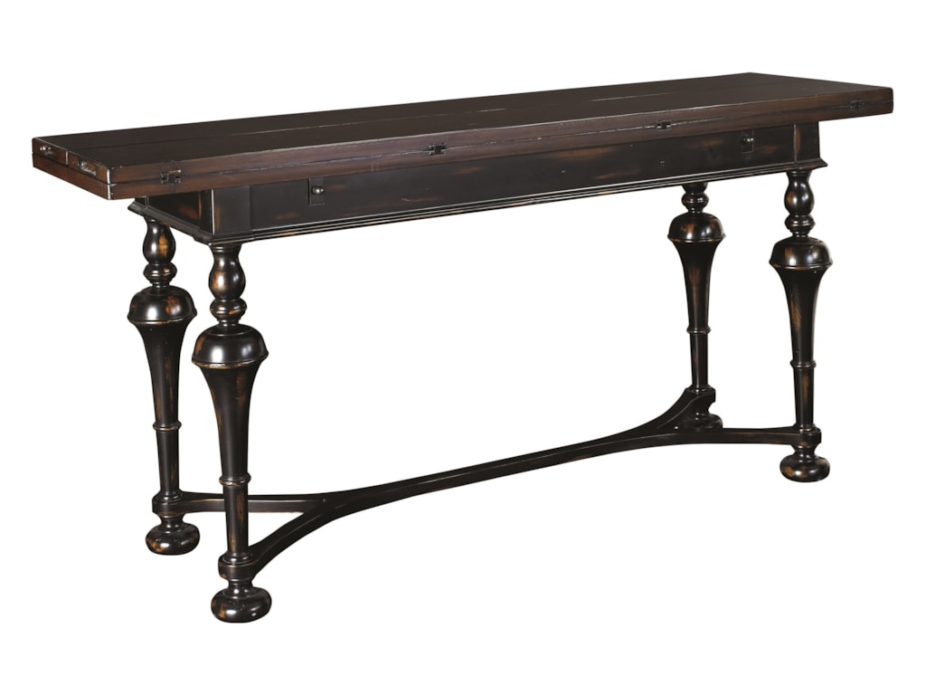 Hammary Hidden Treasures T00071 T73026 00 Console With Fold Out Top Hammary Hidden Treasuresconsole