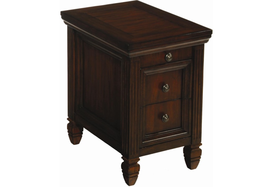 Hammary Hidden Treasures Chairside End Table Jordan S Home
