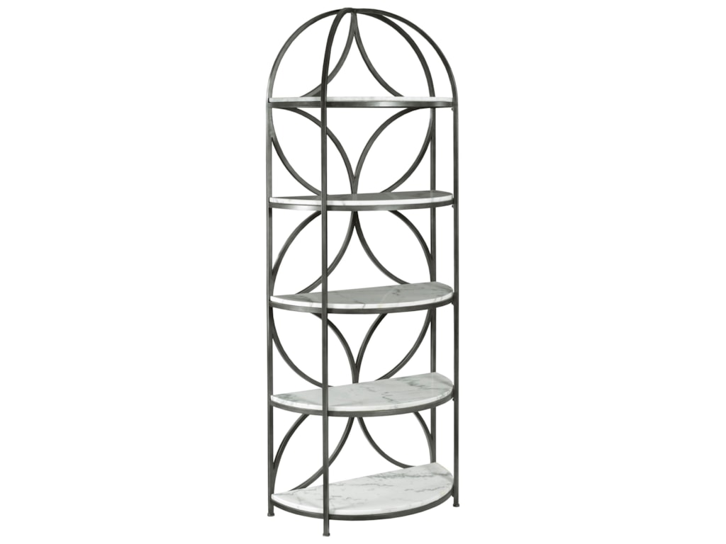 Hammary Impact Bookcase With 5 Marble Shelves Wayside Furniture Open Bookcase