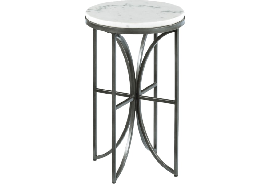 Hammary Impact 576 917 Small Round Accent Table With Marble Top