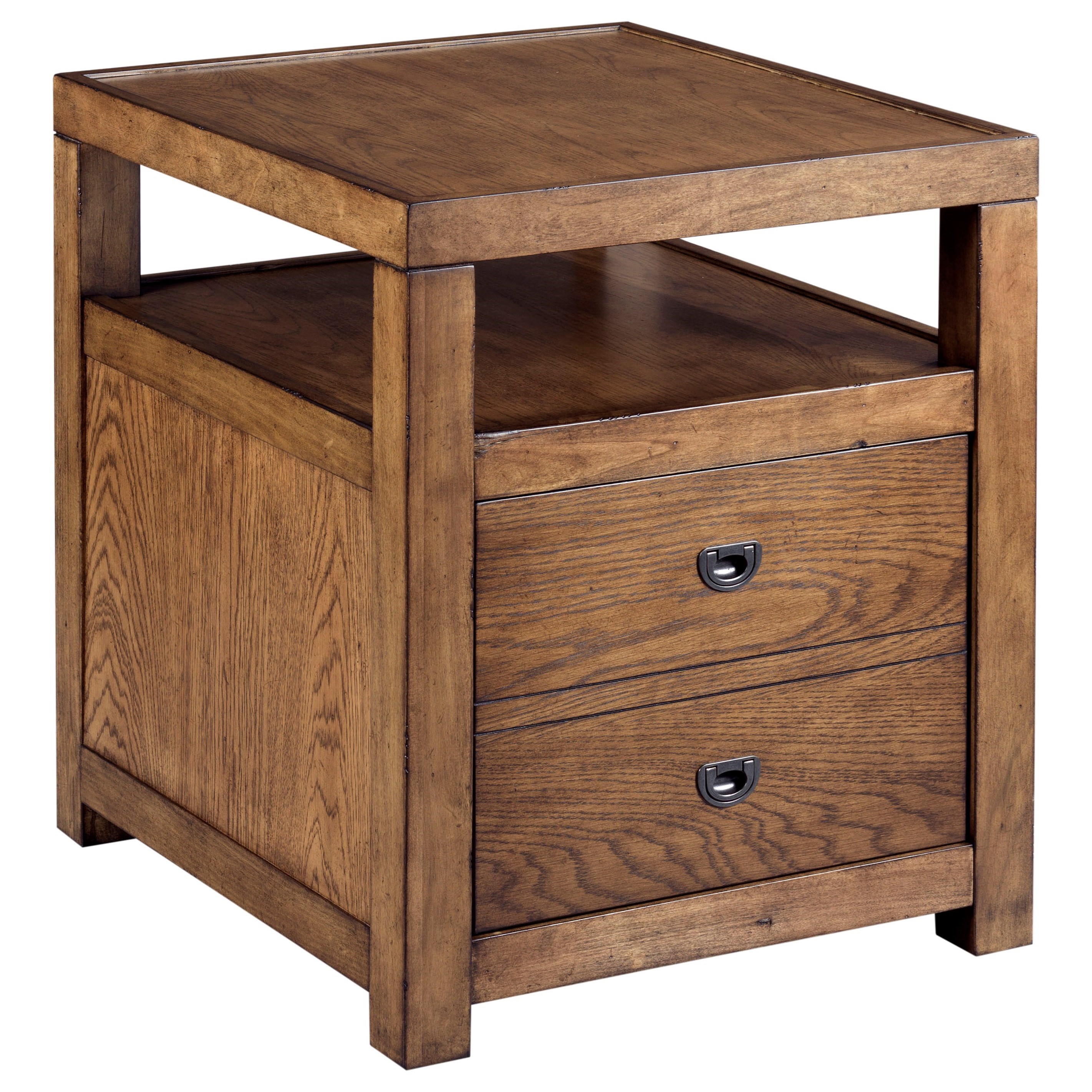 Hammary Juno 679 915 Transitional Rectangular End Table With