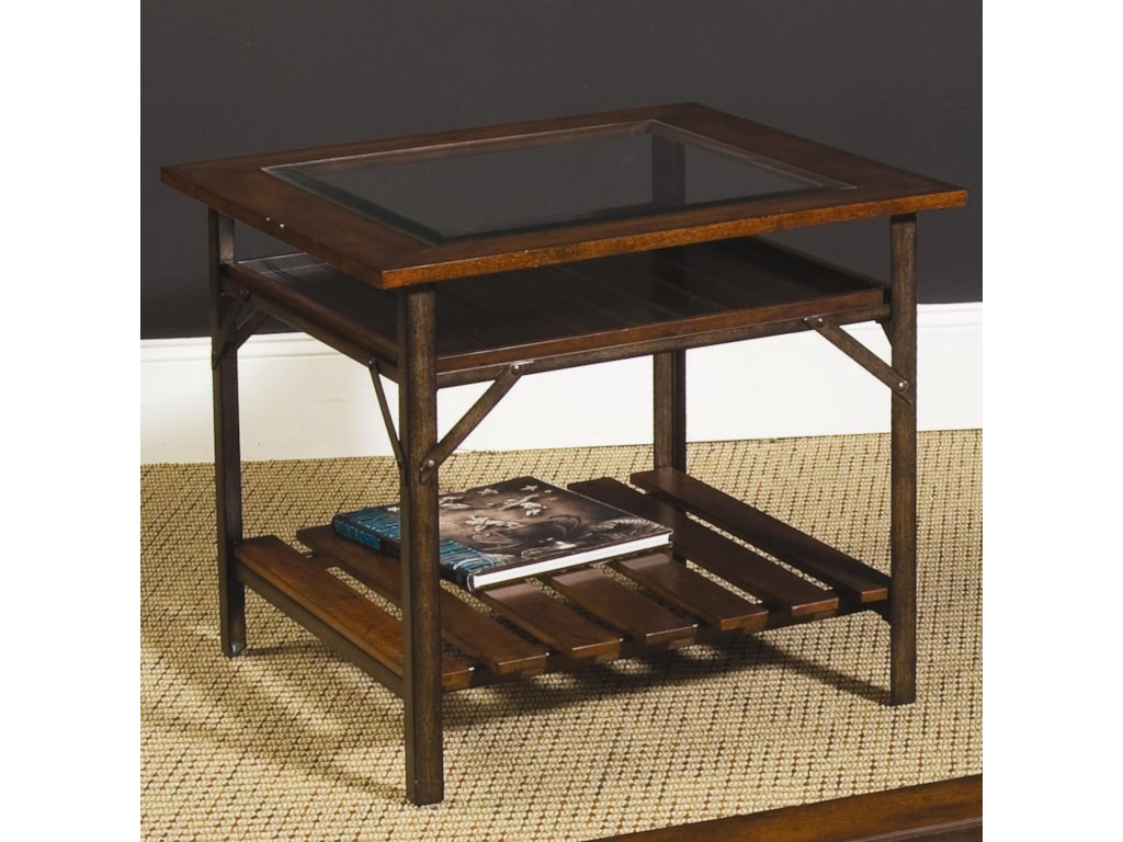 Mercantile Rectangular End Table By Hammary At Lindy S Furniture Company