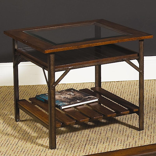 Hammary Mercantile Rectangular End Table Lindy S Furniture Company Hammary Mercantile Rectangular End Table