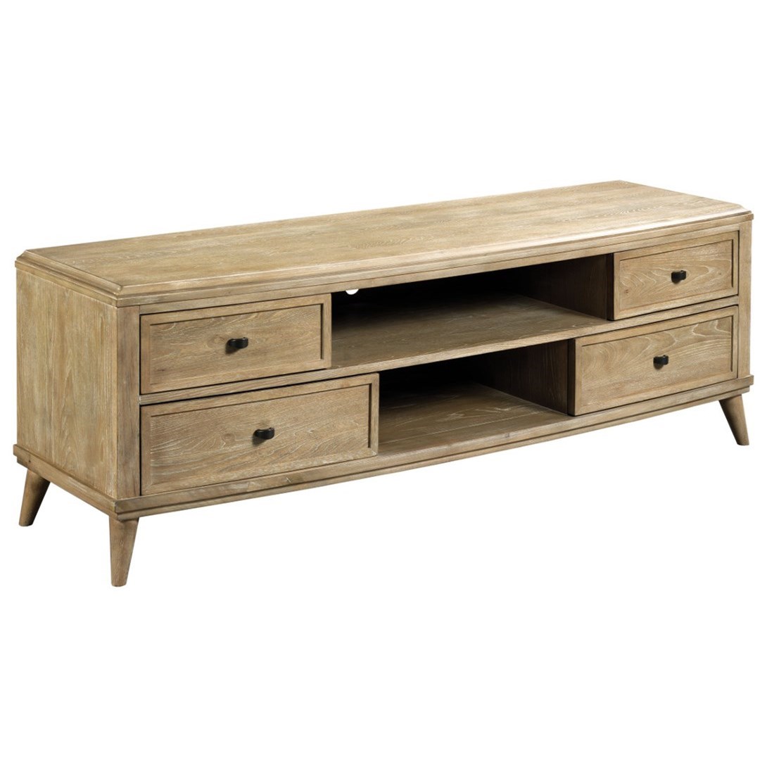 Hammary Oblique Mid Century Modern Light Elm Tv Stand With Wire Management Wayside Furniture Tv Stands Check out our reclaimed wood tv stand selection for the very best in unique or custom, handmade pieces from our living room furniture shops. oblique entertainment console