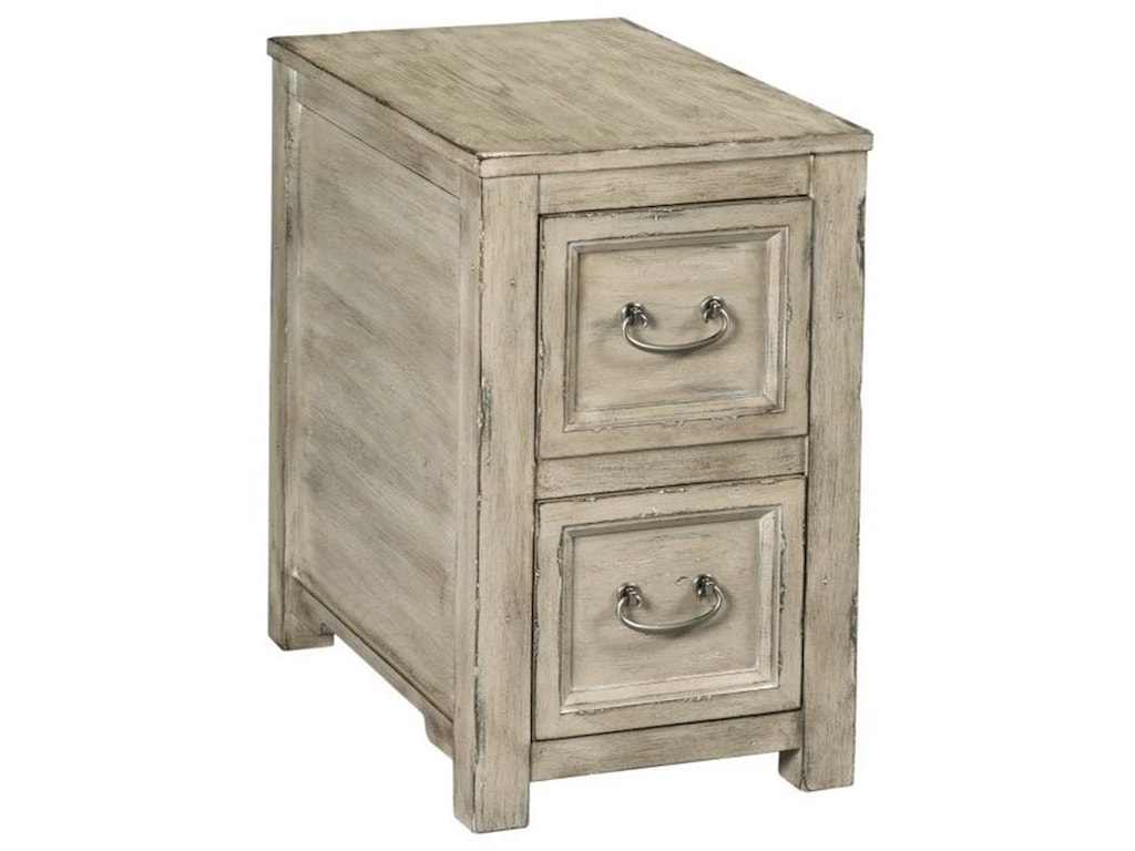 Hammary Papillon Transitional Charging Chairside Table With Hammary Papillon Transitional Charging Chairside Table With