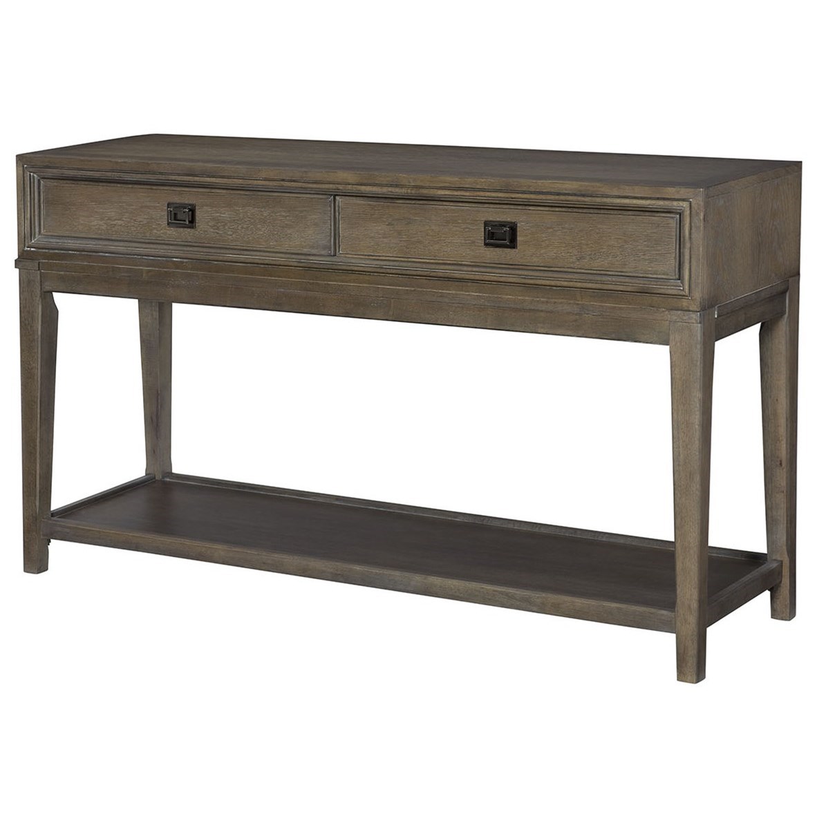 Hammary Park Studio Contemporary Console Table With 2 Drawers Wayside Furniture Sofa Tables Consoles