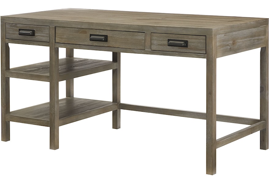 Hammary Parsons Single Pedestal Desk With Stoney Creek Furniture