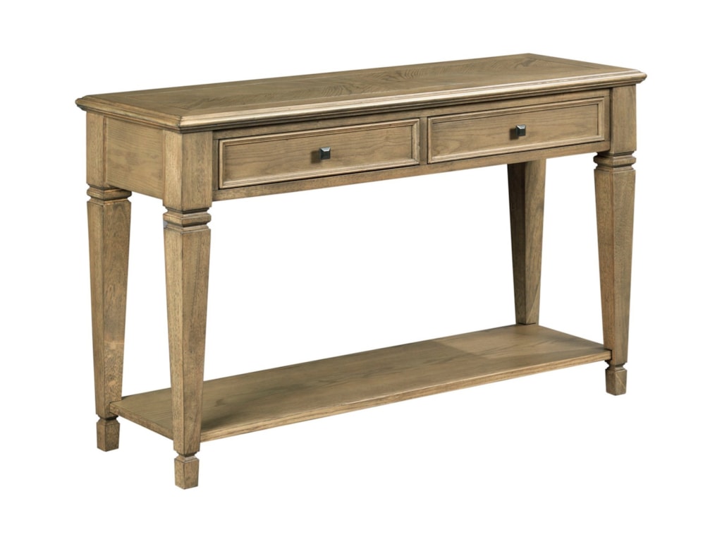 Hammary Proximity Transitional Sofa Table With Storage Wayside Hammary Proximitysofa Table