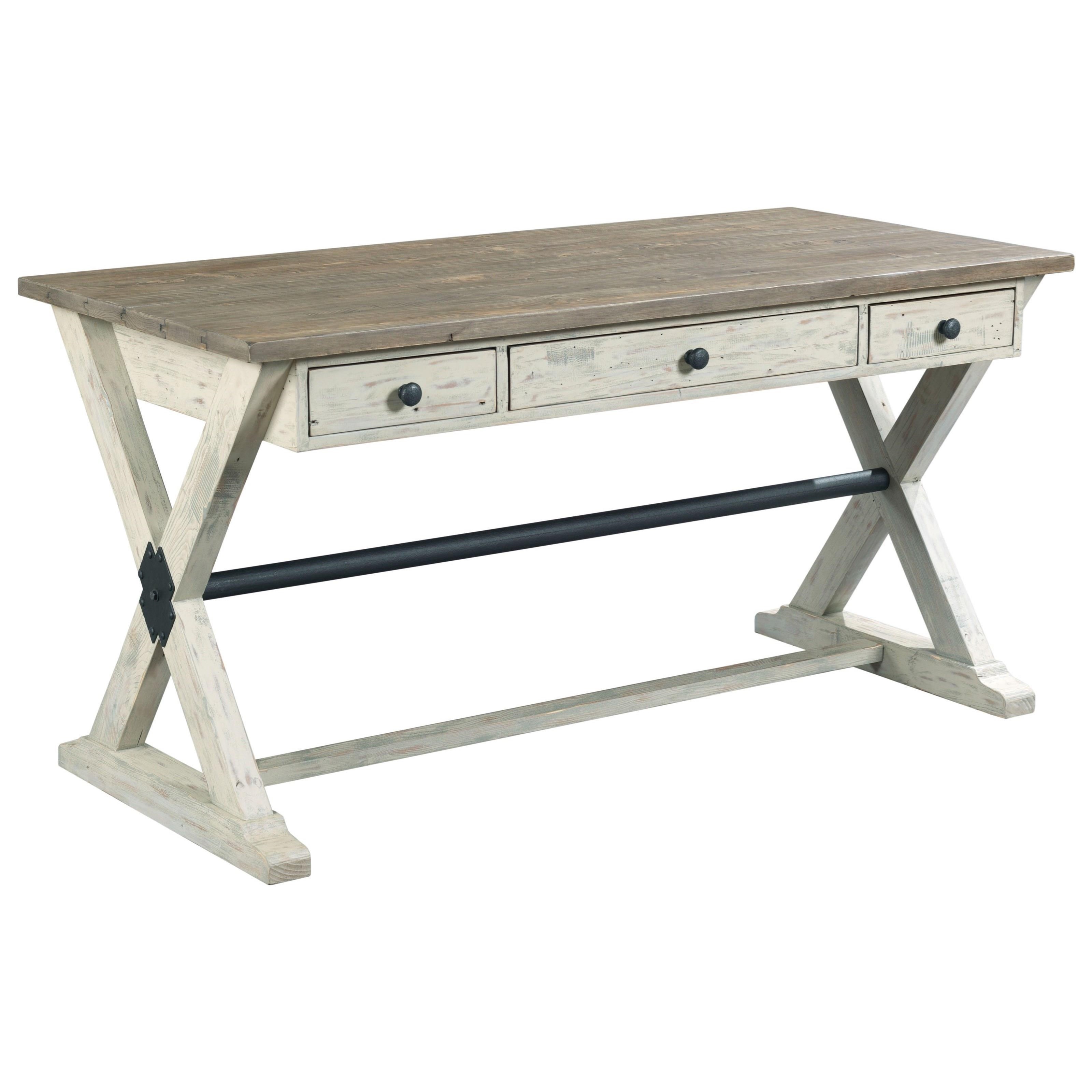 Hammary Prescott Trestle Desk With 3 Drawers Crowley Furniture Mattress Table Desks Writing Desks Enjoy free shipping on most stuff, even big stuff. prescott trestle desk with 3 drawers by hammary at crowley furniture mattress
