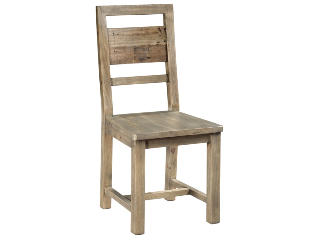 Hammary Reclamation Place Farmhouse Desk Chair With Plank Back
