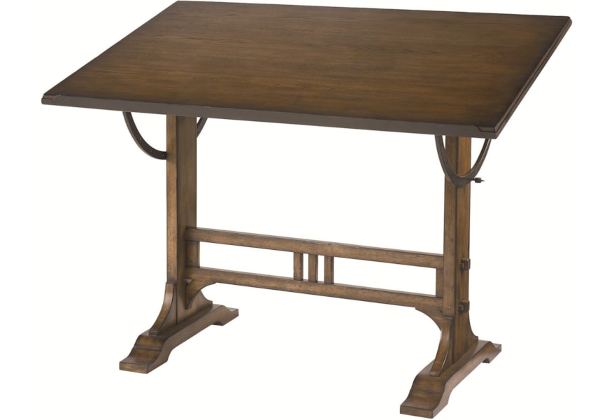 Hammary Studio Home 166 940 Mission Weathered Oak Architect Desk