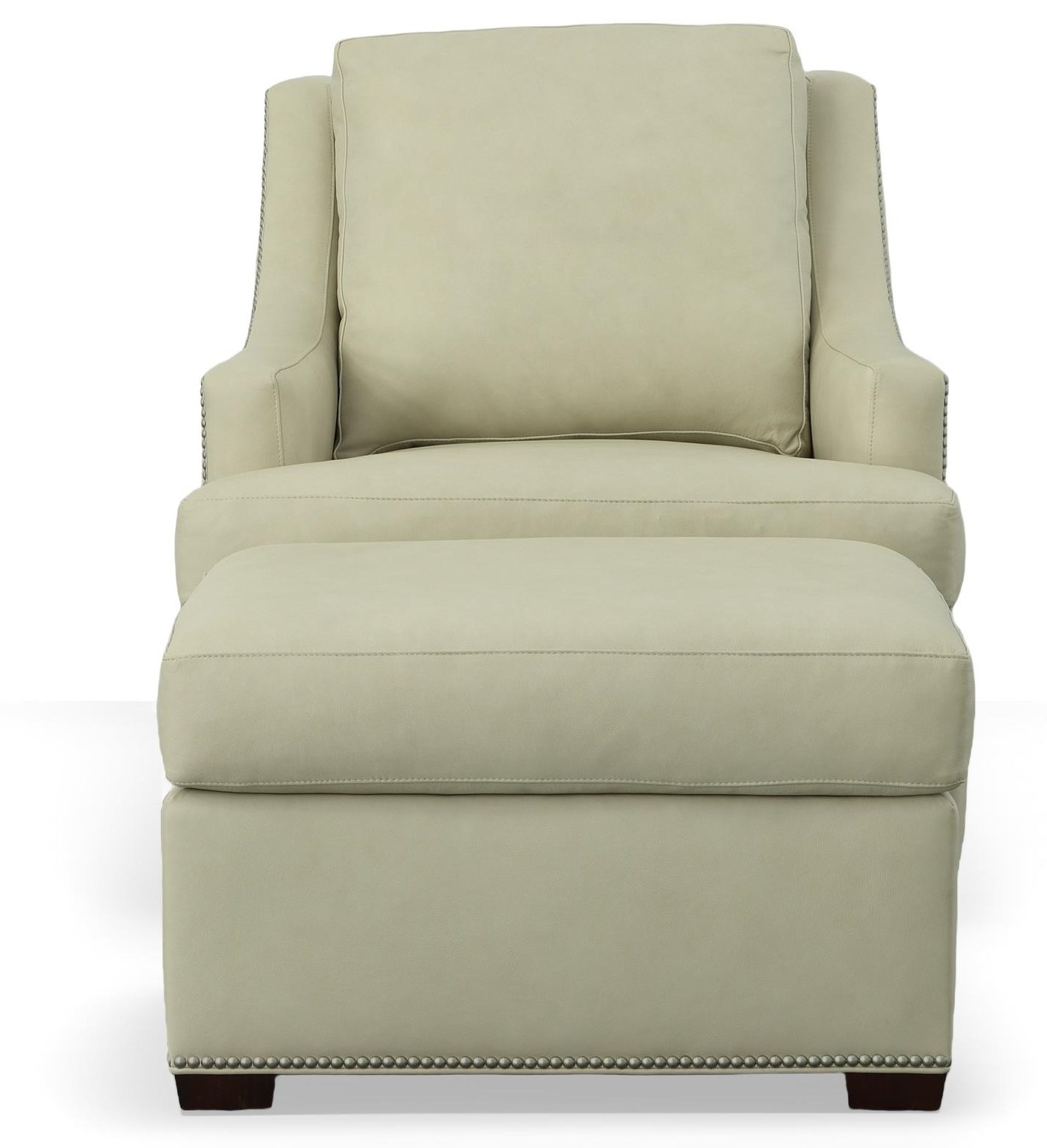 Hancock and Moore Moselle 6585-1-O-JUNO-OYSTER Slope Arm Chair