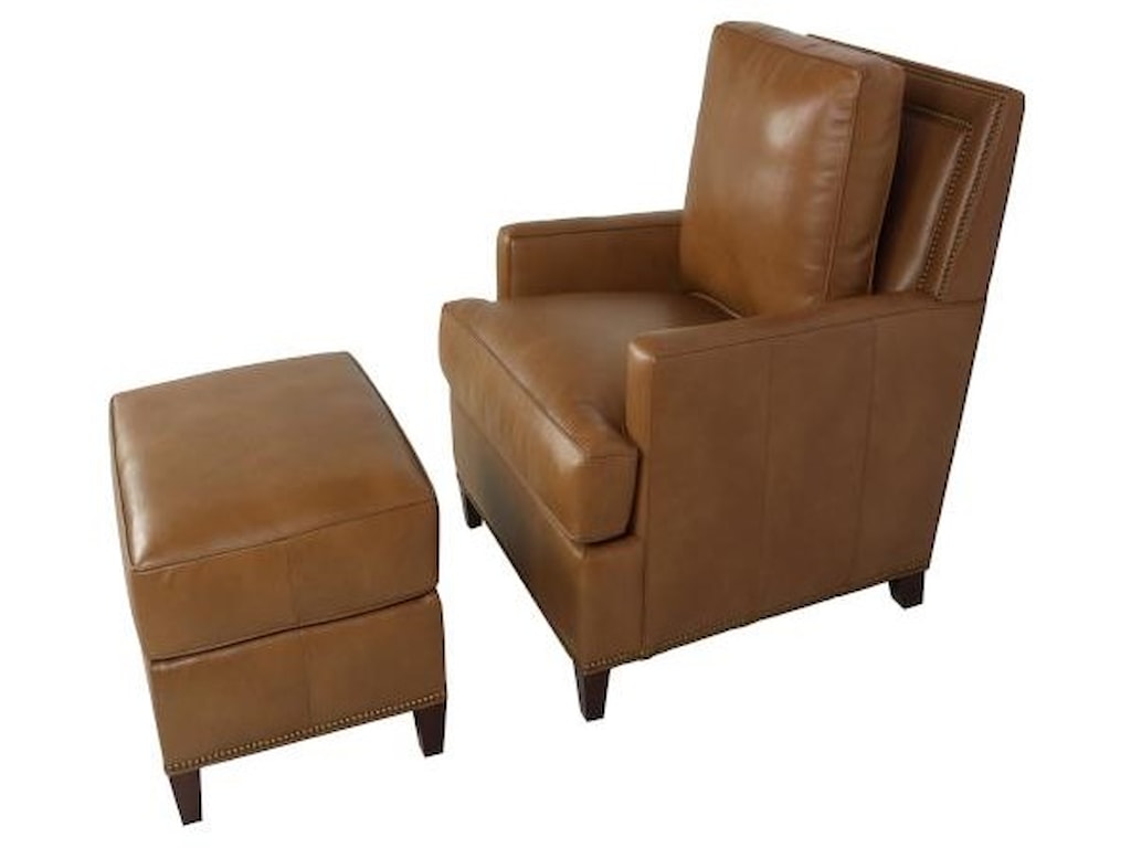 Han Moore Sprintz Hanmo Leather Chair And Ottoman Sprintz Hanmo Leather Chair And Ottoman By Han Moore