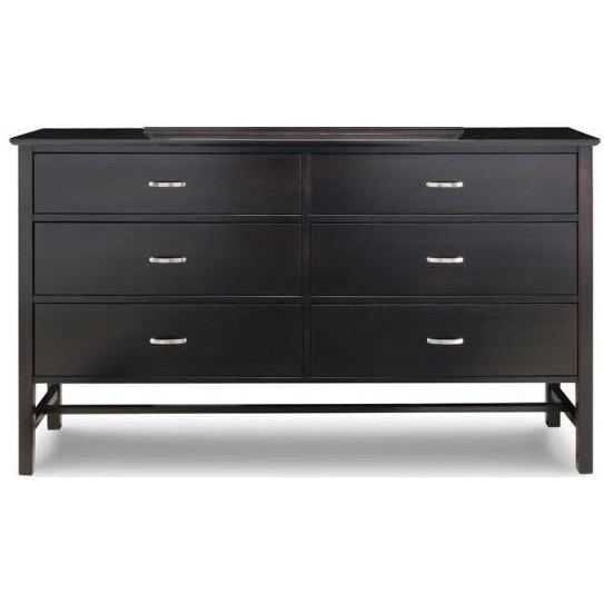 brooklyn 6 drawer double dresser