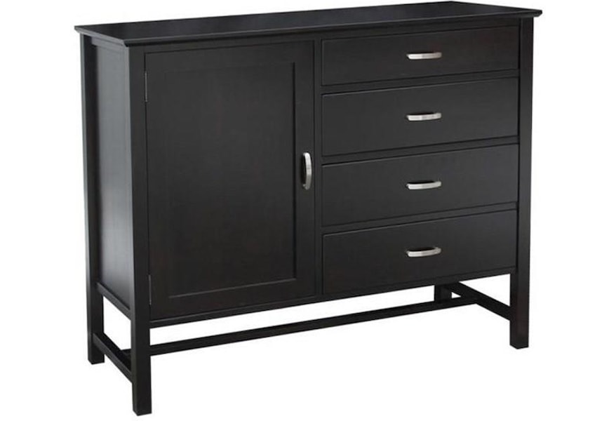 Handstone Brooklyn 1 Door 4 Drawer Mule Chest Reid S Furniture