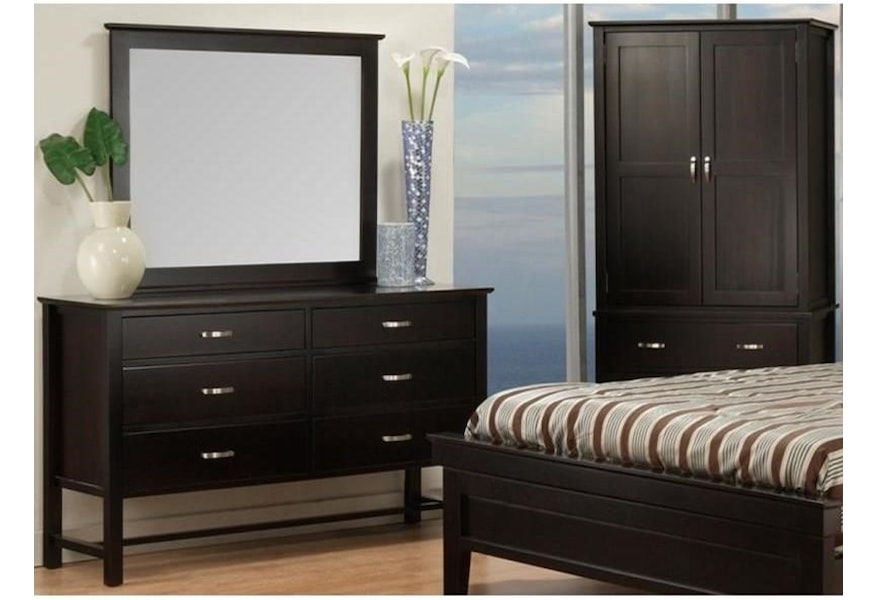 Handstone Brooklyn Landscape Mirror Jordan S Home Furnishings