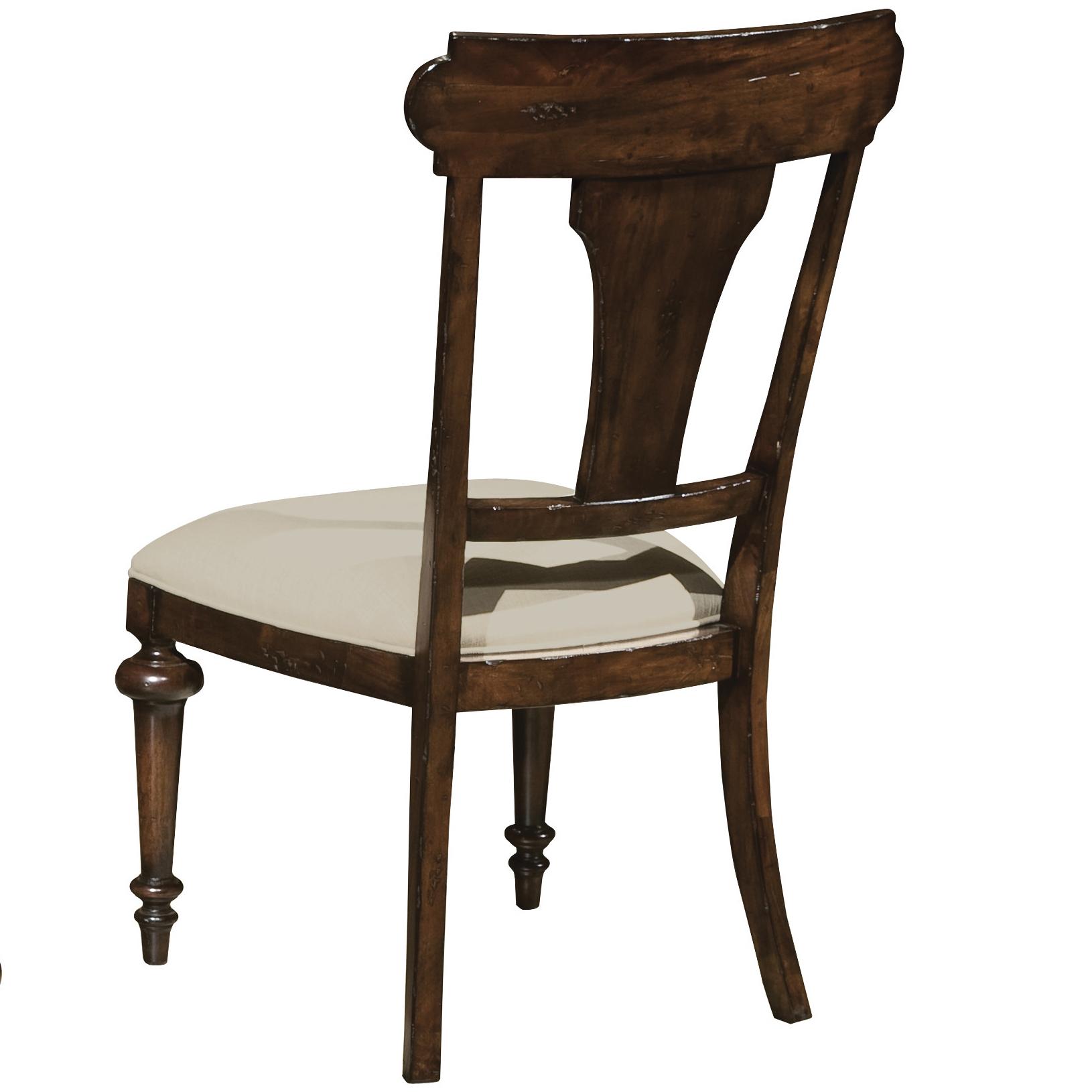 Dining Side Chair with Vase Back